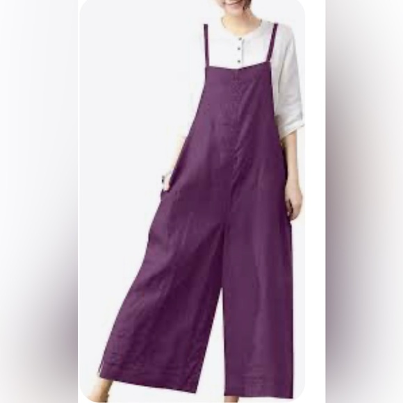 Yesno Pants - Yesno Purple Women's Jumpsuit. NWT